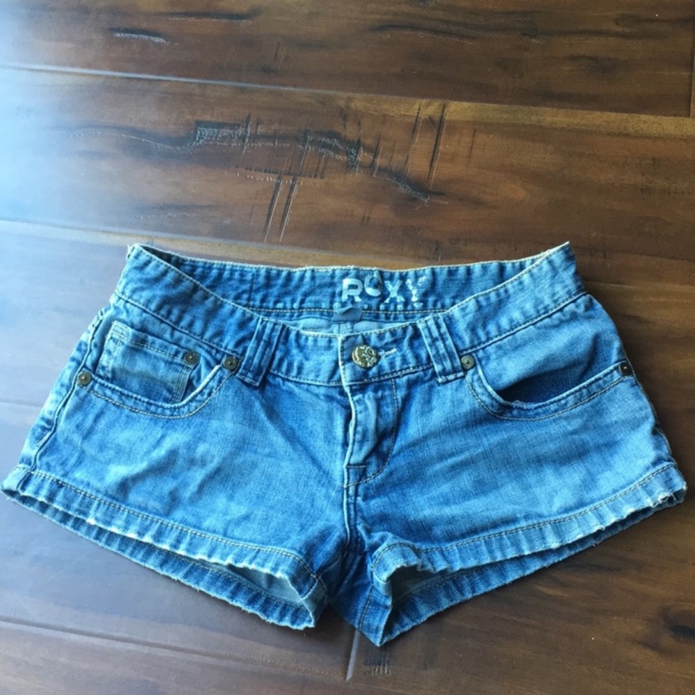 Roxy Shorty Denim Jean Shorts